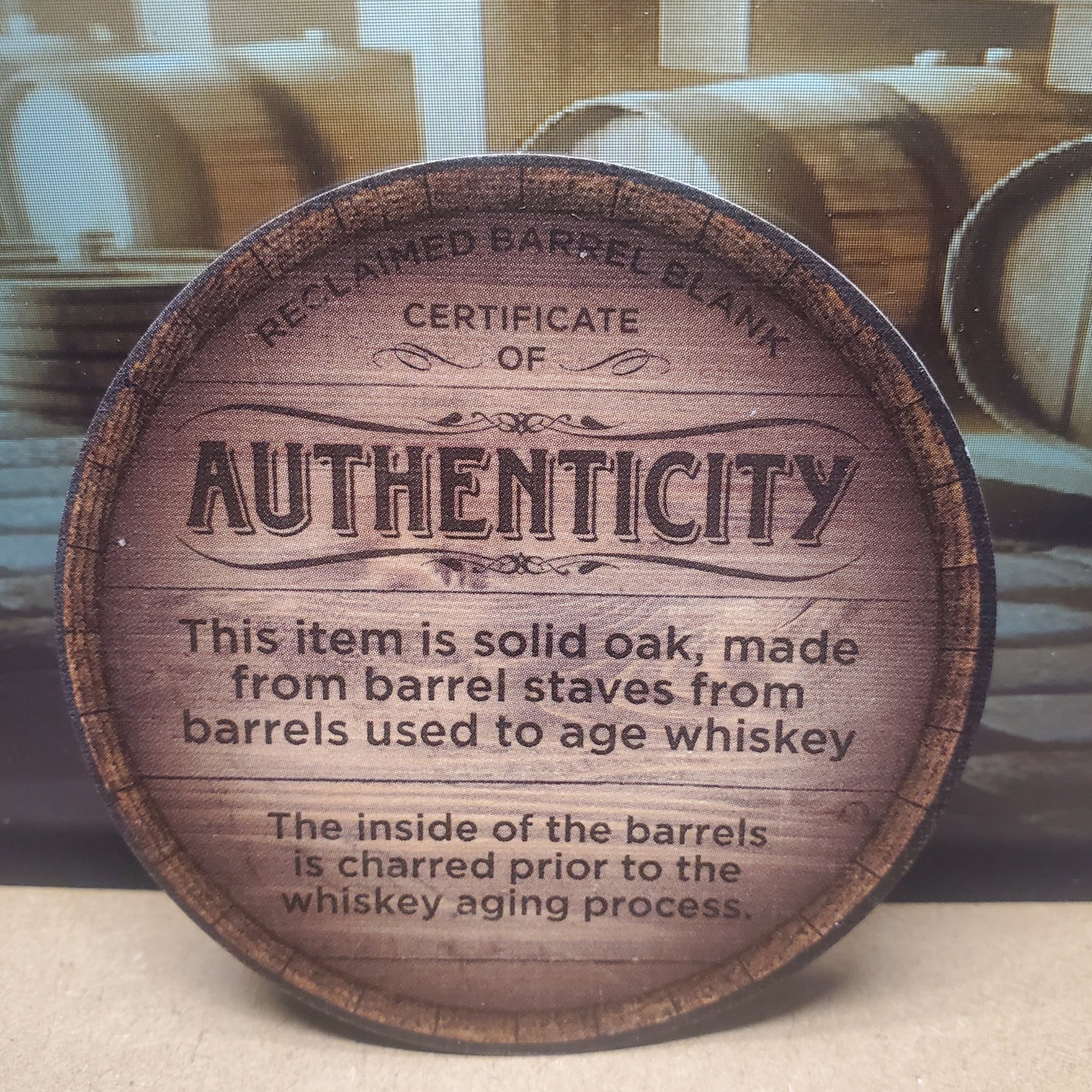 certificate of authenticity for wild Turkey Writing Pen